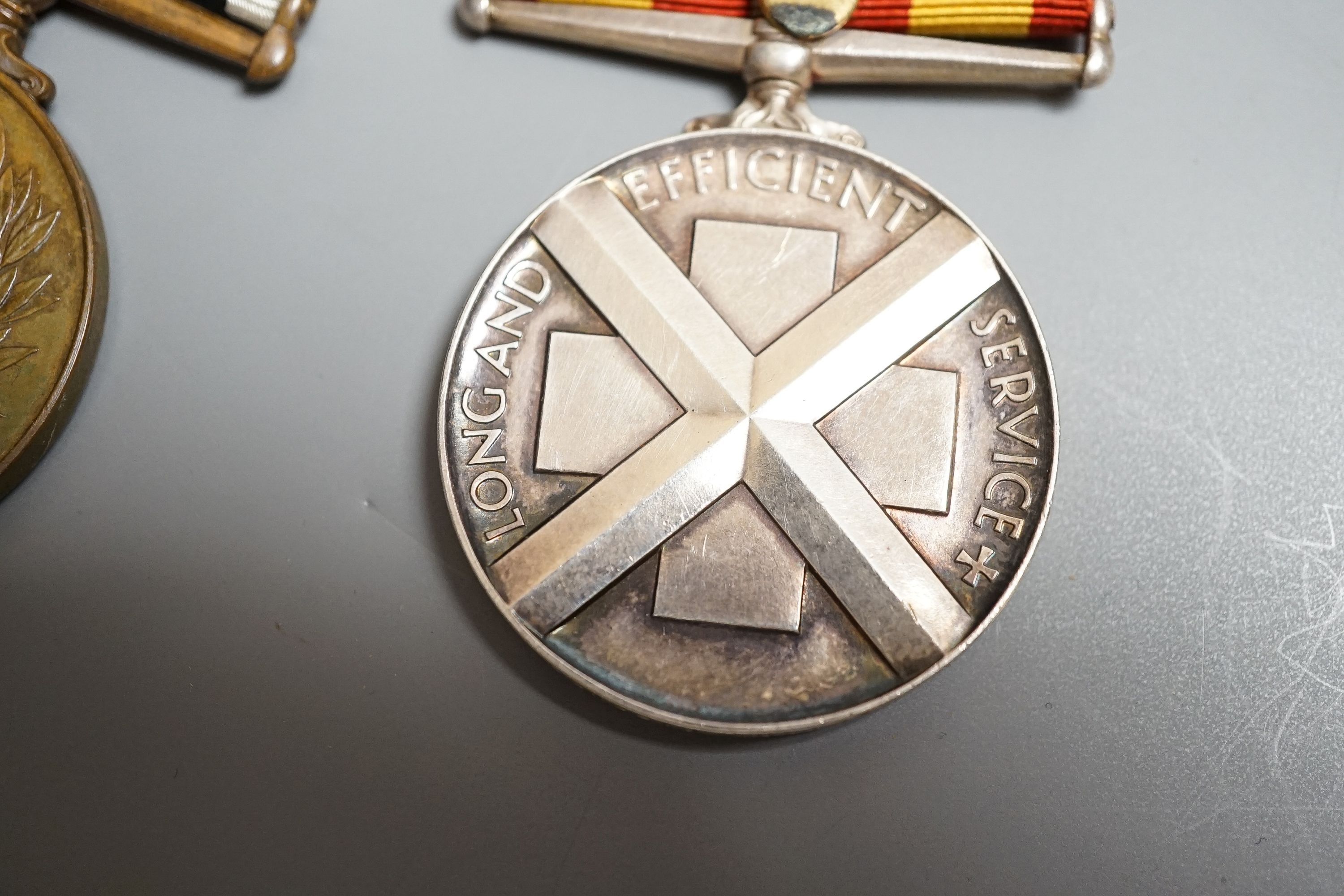 Police and Nursing service medals - (5)